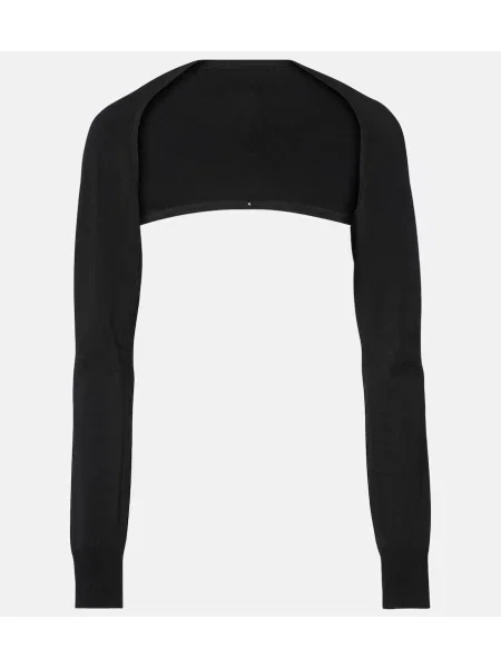 Pulover Alaïa tricotate negru