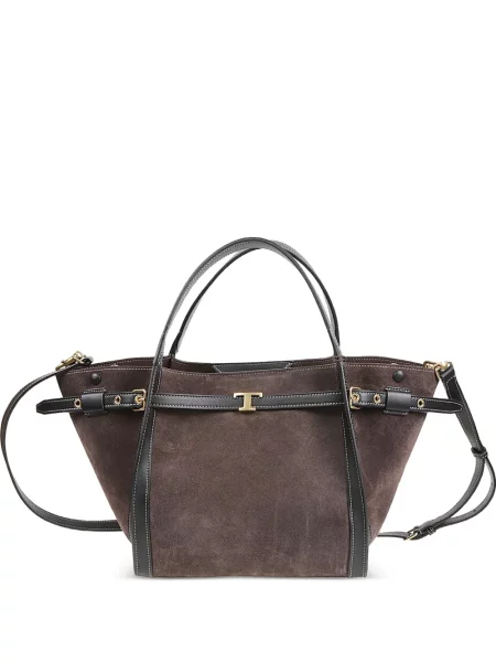 Shopper kabelka Tod's hnedá