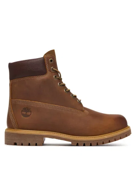 TIMBERLAND Čizme sa vezicama smeđa