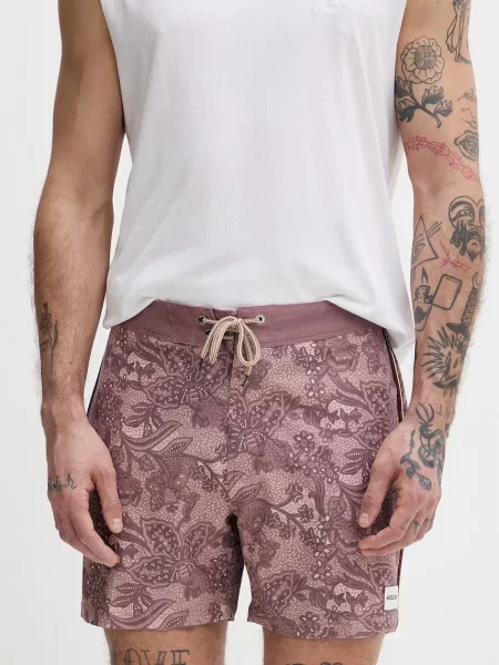 Hurley pantaloni scurți de baie pentru bărbați roz