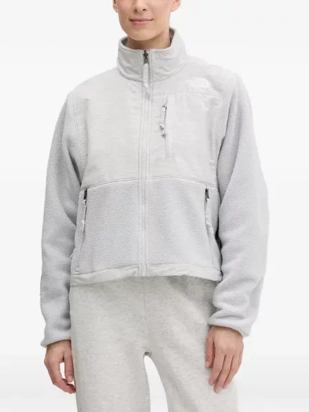 Geacă The North Face din fleece gri