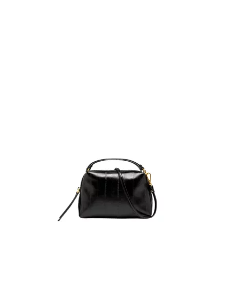 Torebka crossbody Gianni Chiarini skórzana czarna