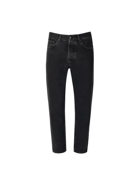 Jeansy o kroju tapered fit z 5 model ‘NEWEL’ Carhartt Work In Progress czarne