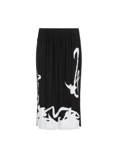 Długa spódnica plisowana Lanvin