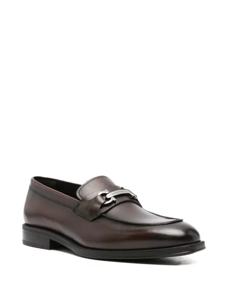 Pantofi loafer John Harrison din piele maro