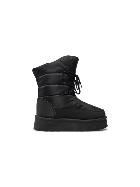 Čizme za snijeg Big Star Shoes s platformom crna