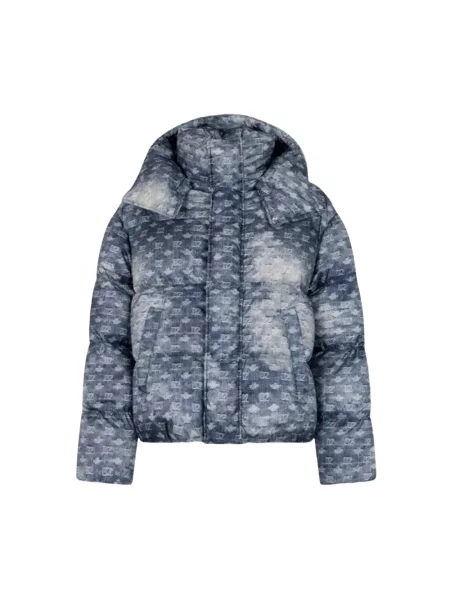 Kurtka puchowa Dsquared2 niebieska