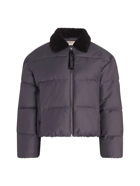 Calvin Klein Jeans Geacă de iarnă Aviator negru