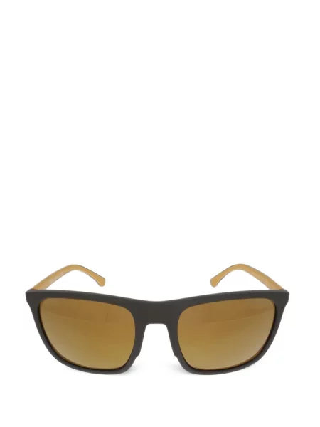 Ochelari de soare Emporio Armani maro