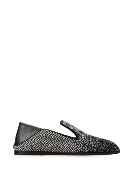 Papuci de casă Jimmy Choo negru