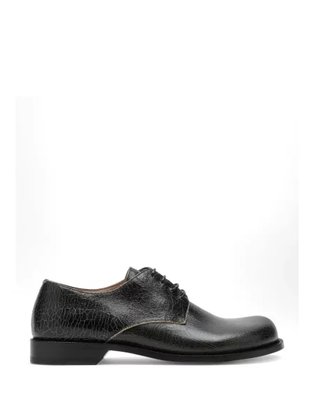Pantofi derby Loewe cu șireturi din dantelă negru