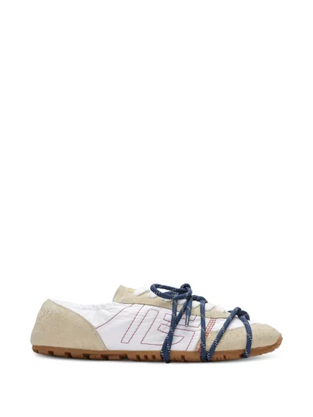 Sneakerși Balmain din piele de căprioară