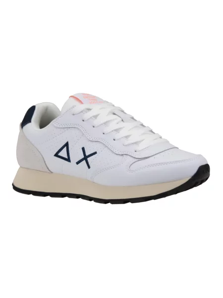 Sneakersy Sun68 skórzane klasyczne białe