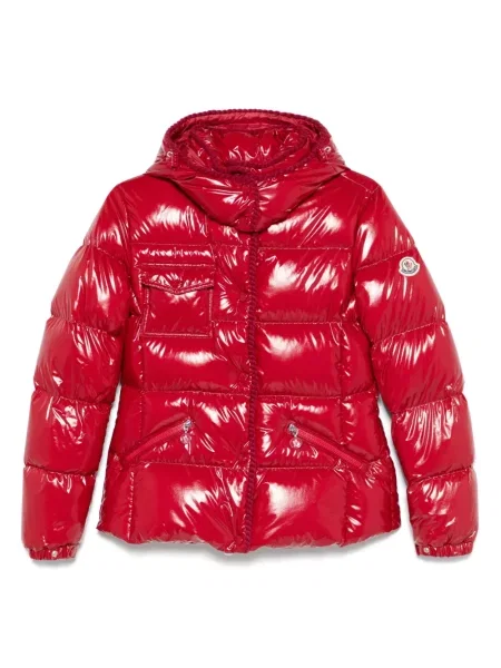 Geacă cu puf Moncler roșu