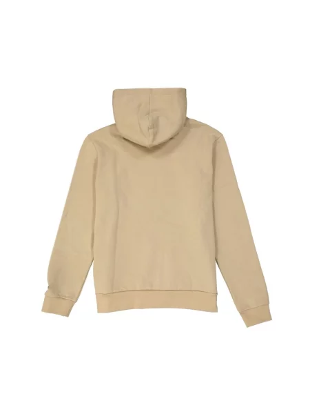 Bluza z kapturem Les Hommes z kapturem z długim rękawem beżowa