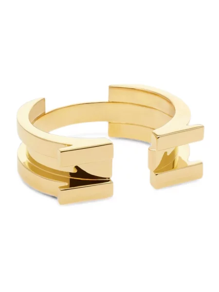 Bransoletka Elisabetta Franchi z logo żółta