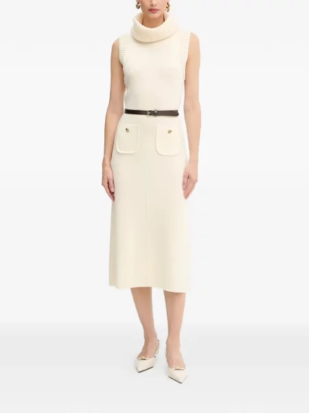 Sukienka midi Luisa Spagnoli do kolan garniturowa