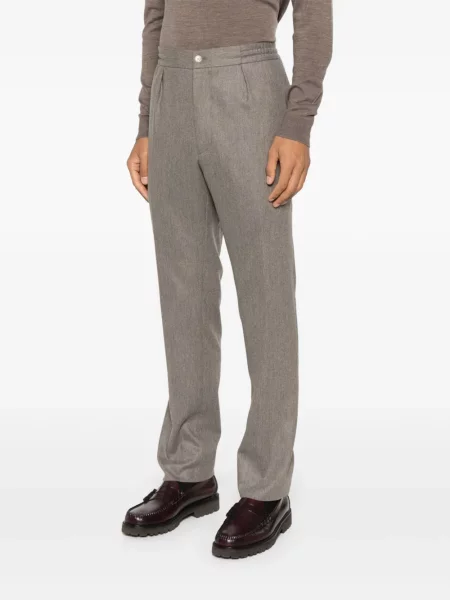 Pantaloni Fursac de lână maro