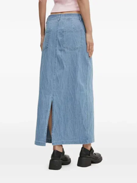 Maksi suknja Résumé plava