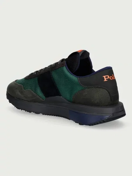 Polo Ralph Lauren Sneakersy Train 89 PP Zielony czarne