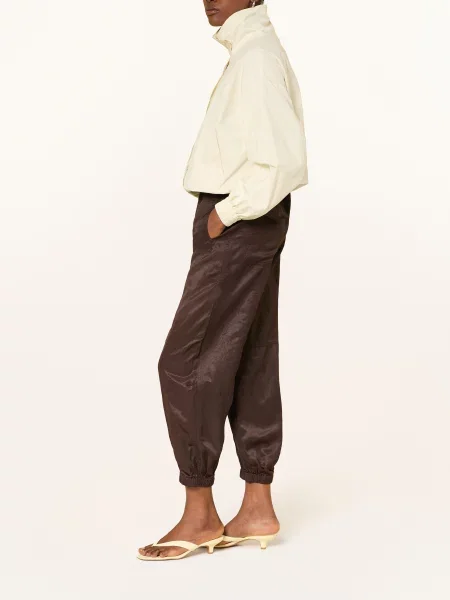 Opus Pants Spodnie Mucia W Stylu Joggingowym braun