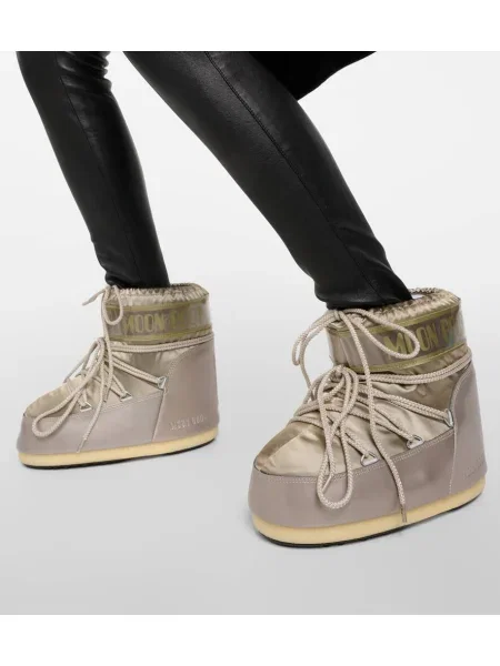 Botine Moon Boot din satin