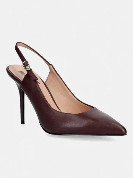 Love Moschino pantofi cu stiletto din piele