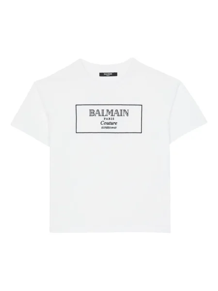 Koszulka dziecięca Balmain biała