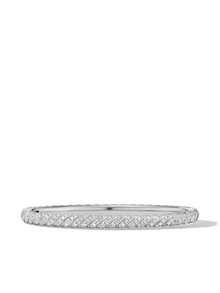 Brăţară David Yurman alb