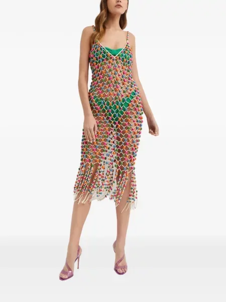 Rochie midi Retrofete cu franjuri