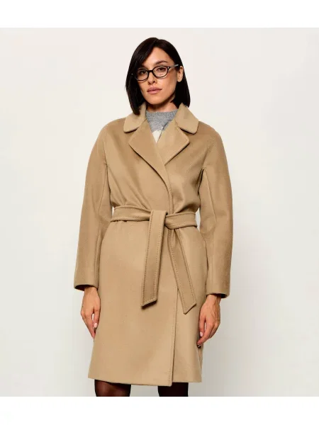 Weekend MaxMara De lână palton Wkdpedale bej