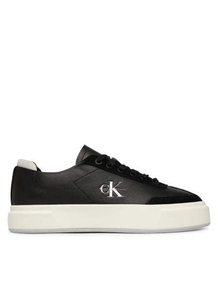 Sportcipők Calvin Klein Basket Cups Lup Wt Lth Su Fekete fehér