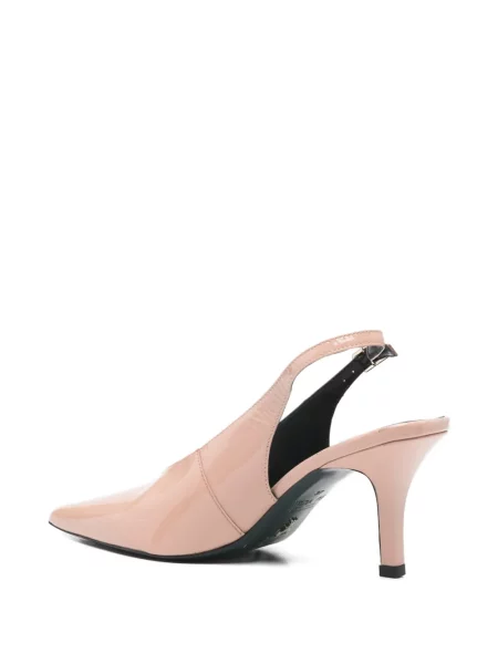 Pantofi cu toc Patrizia Pepe slingback roz