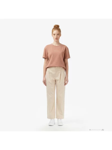 Футболка Lacoste розовая