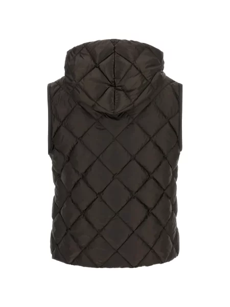 Vestă Weekend Max Mara cu glugă maro