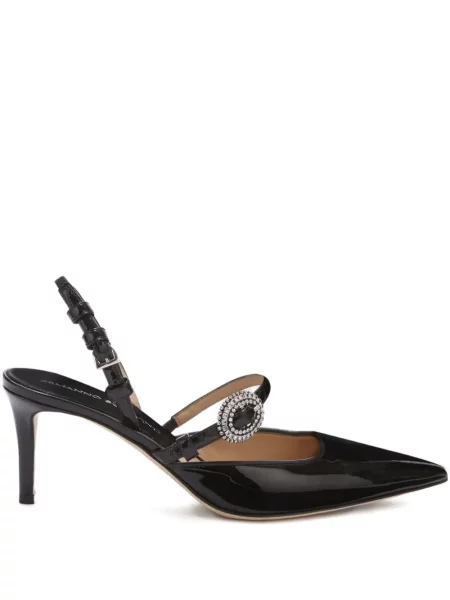 Sandale Ermanno Scervino slingback negru