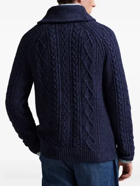 Ριγέ polo Polo Ralph Lauren με κουκούλα με αυτόγραφο λευκό