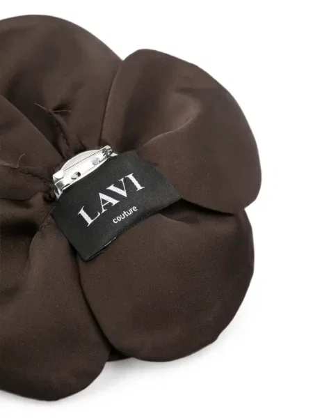 Gėlėtas sagė Lavi Couture ruda