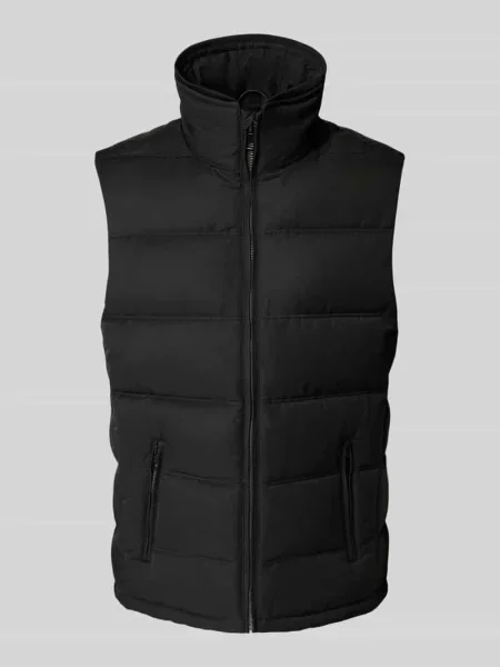 Kamizelka pikowana z wypełnieniem Sorona® Aura Nautgård czarna