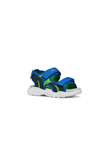 Szandál Geox J Sandal Splush Boy M kék