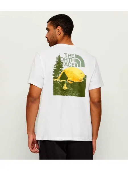 The North Face Tricou Pitch a tent | Relaxed fit alb