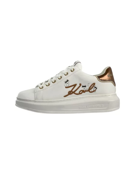 Sneakerși Karl Lagerfeld alb
