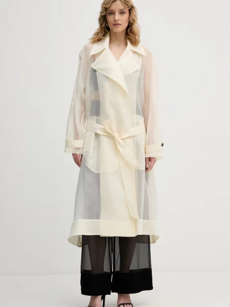 Karl Lagerfeld płaszcz beżowy