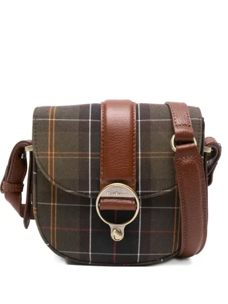 Geantă messenger Barbour verde