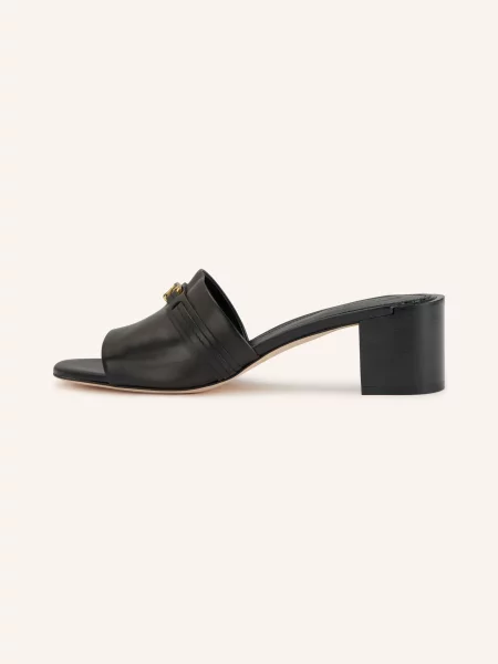 Tod's Klapki schwarz czarne