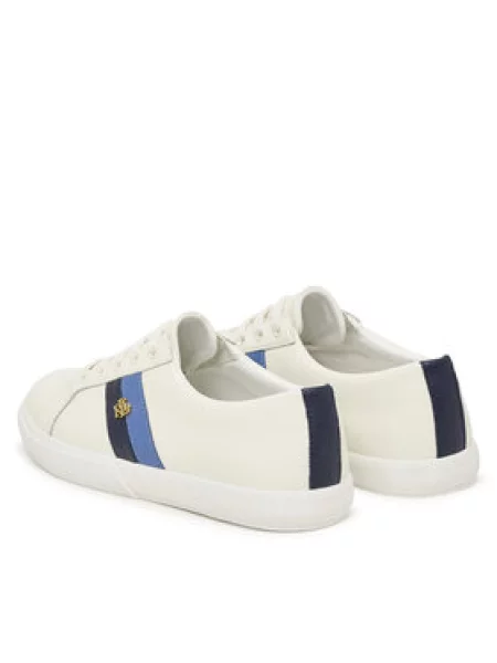 LAUREN RALPH LAUREN Sneakersy Janson II biela