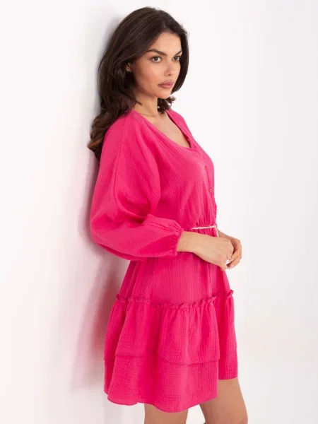 Rochie Italy Moda de costum fucsie