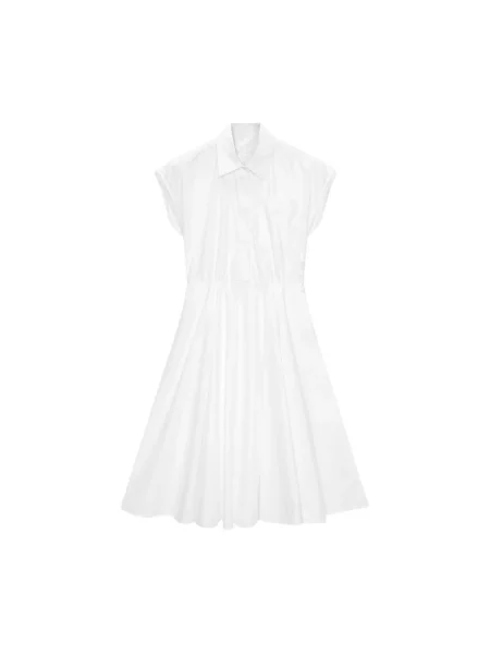 Sukienka midi Msgm do kolan biała