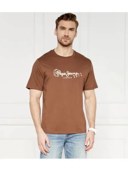 Pepe Jeans London Póló barna