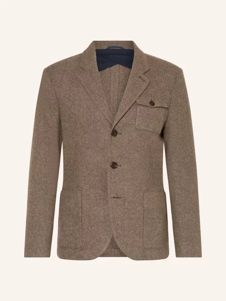 Grasegger Sako Natz Extra Slim Fit hnědá